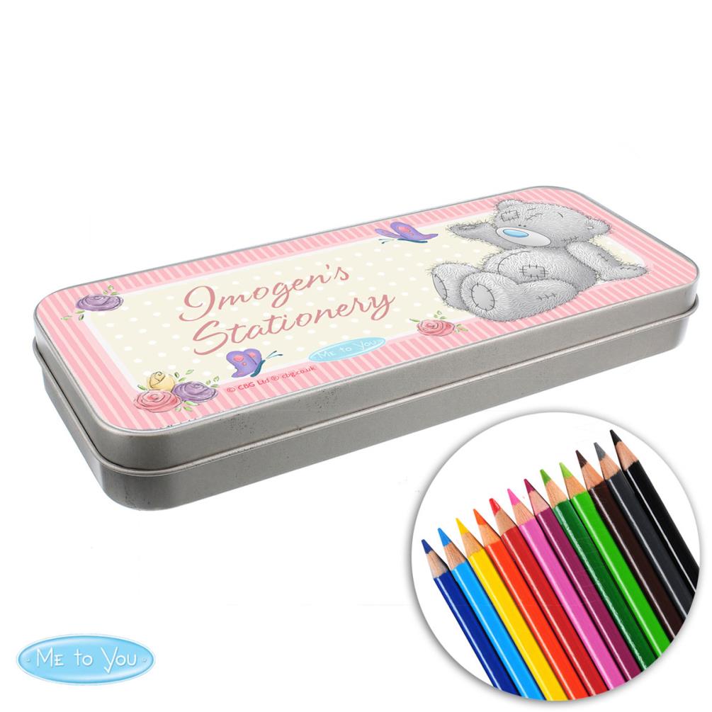 Personalised Me to You Bear Pencil Tin with Pencils Extra Image 2